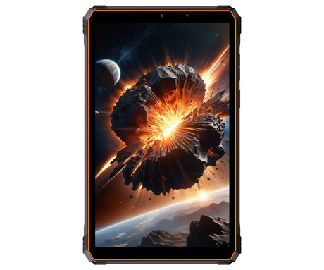 Blackview ACTIVE 5 robusten tablični računalnik, 8.68", 3v1 AI, 4G LTE, 6GB+128GB, IPS HD+, Android, 6600mAh, WIFI 5, Bluetooth, Dual SIM, GPS, stereo zvočniki, +dodatki, črno oranžen (Black Orange)