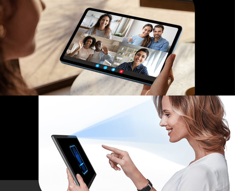 Blackview MEGA 2 tablični računalnik, 12", 4G LTE, 6GB+256GB, IPS 2K, Android, 9000mAh, WIFI 5, Bluetooth, Dual SIM, GPS, AI, stereo zvočniki, +ovitek, +dodatki, moder (Ice Blue)