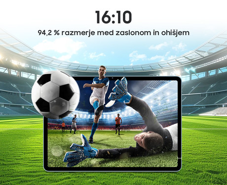Blackview MEGA 5 tablični računalnik, 12.2", 3v1 AI, 4G LTE, 12GB+256GB, 2.4K IPS, 120Hz, Android, 10000mAh, WIFI 6, BT 5.4, Dual SIM, GPS, DUAL STEREO zvočniki, +pisalo, +dodatki, moder (Ice Blue)