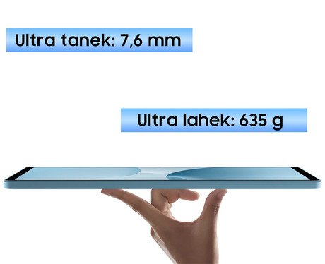 Blackview MEGA 5 tablični računalnik, 12.2", 3v1 AI, 4G LTE, 12GB+256GB, 2.4K IPS, 120Hz, Android, 10000mAh, WIFI 6, BT 5.4, Dual SIM, GPS, DUAL STEREO zvočniki, +pisalo, +dodatki, moder (Ice Blue)