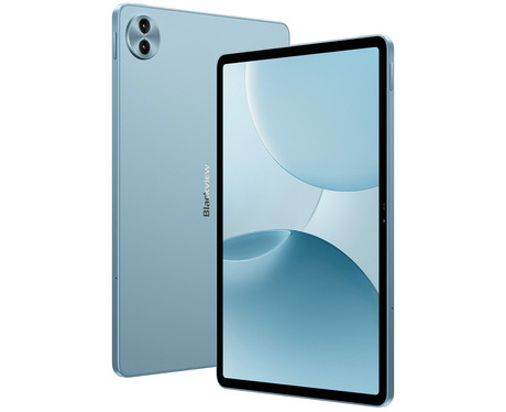 Blackview MEGA 5 tablični računalnik, 12.2", 3v1 AI, 4G LTE, 12GB+256GB, 2.4K IPS, 120Hz, Android, 10000mAh, WIFI 6, BT 5.4, Dual SIM, GPS, DUAL STEREO zvočniki, +pisalo, +dodatki, moder (Ice Blue)