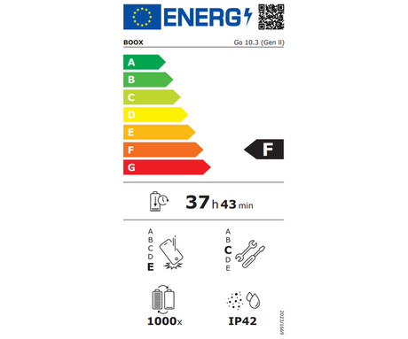 BOOX Go 10.3 Gen II Lumi e-bralnik / tablični računalnik, 10.3", 300ppi, Android, 4GB+64GB, WIFI 5, BT 5.1, 3700mAh baterija, G-senzor, zvočniki, mikrofon, USB Type-C, +pisalo InkSense Plus, bel