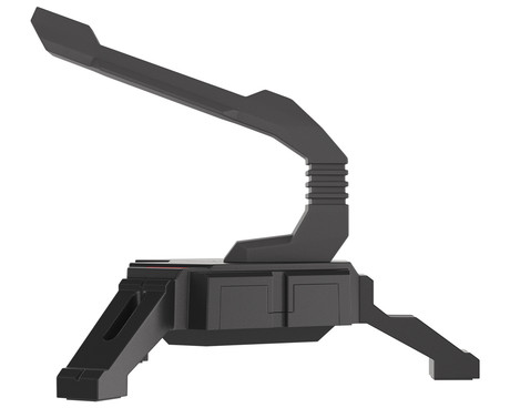 GENESIS VANAD 200 mouse bungee držalo za kabel miške, fleksibilna roka, protizdrsne noge, LED osvetlitev, črn
