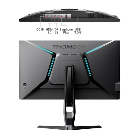 THOMSON M27QG5Y14 gaming monitor, 69cm (27"), Quad HD, 180Hz, IPS, 1ms, 300nit