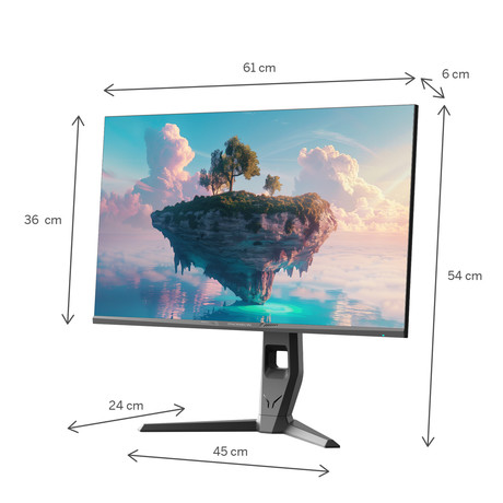 THOMSON M27QG5Y14 gaming monitor, 69cm (27"), Quad HD, 180Hz, IPS, 1ms, 300nit