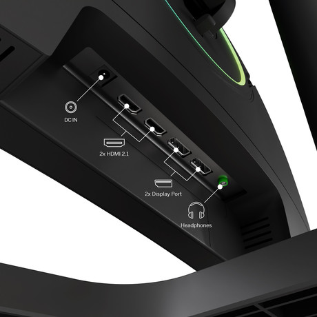 THOMSON M34QG7Y14C gaming monitor, ukrivljen, 86cm (34"), UWQHD, 240Hz, VA, 1ms, 350nit