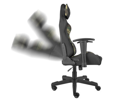 GENESIS gaming stol NITRO 560, ergonomski, nastavljiv naslon, črn/camo