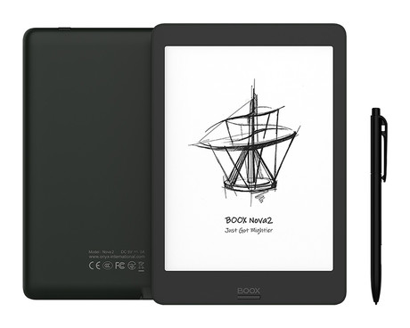 EOL - E-bralnik 7.8'' BOOX Nova 2, Android 9.0, 3GB+32GB, Wi-Fi 2.4G/5Ghz, Bluetooth
