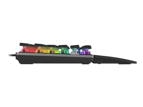 GENESIS THOR 400 RGB gaming tipkovnica, RGB osvetlitev, mehanska, multimedijska, Anti-Ghosting, Alu, aplikacija
