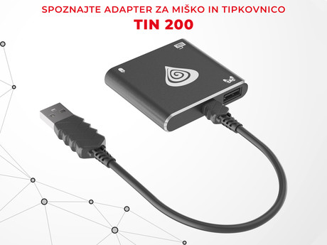 EOL - GENESIS TIN 200 adapter za tipkovnico/miško za igralne konzole PS4/PS3/XONE