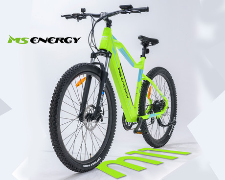 Električno kolo MS ENERGY m11, gorsko, 29" pnevmatike, 250W 30Nm motor, 8 prestav Shimano, do 100km, do 25km/h, 36V 13Ah baterija