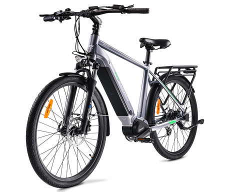 MS ENERGY C101 električno kolo, cestno / mestno, 27.5" pnevmatike, 250W 80Nm motor, 506Wh 36V 14Ah baterija, 21" L okvir, SHIMANO oprema, do 130 km, TEKTRO disk zavore, vzmetenje, LCD zaslon