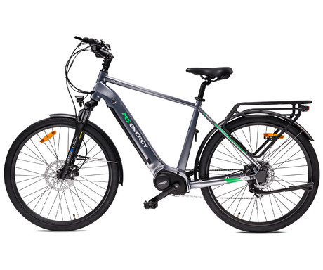 MS ENERGY C101 električno kolo, cestno / mestno, 27.5" pnevmatike, 250W 80Nm motor, 506Wh 36V 14Ah baterija, 21" L okvir, SHIMANO oprema, do 130 km, TEKTRO disk zavore, vzmetenje, LCD zaslon