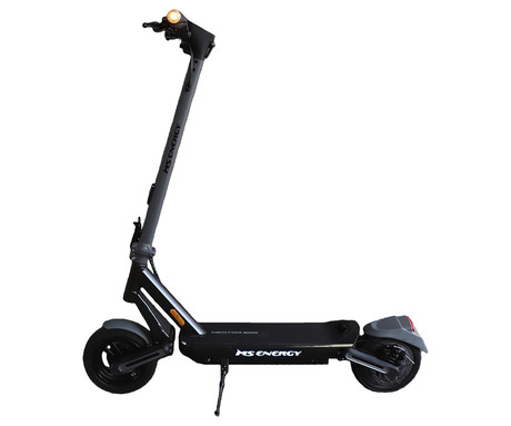 MS ENERGY MENTOR 500 električni skiro, 10" gume, 500W motor, 35km doseg, 374Wh 36V 10.4Ah baterija, dvojno C-vzmetenje, EBS sistem, Smart BMS, LCD zaslon, LED osvetlitev, aplikacija, črn