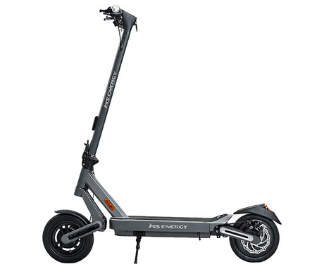 MS ENERGY MENTOR 500 električni skiro, 10" gume, 500W motor, 35km doseg, 374Wh 36V 10.4Ah baterija, dvojno C-vzmetenje, EBS sistem, Smart BMS, LCD zaslon, LED osvetlitev, aplikacija, temno siv