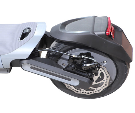 MS ENERGY MENTOR 500 električni skiro, 10" gume, 500W motor, 35km doseg, 374Wh 36V 10.4Ah baterija, dvojno C-vzmetenje, EBS sistem, Smart BMS, LCD zaslon, LED osvetlitev, aplikacija, temno siv