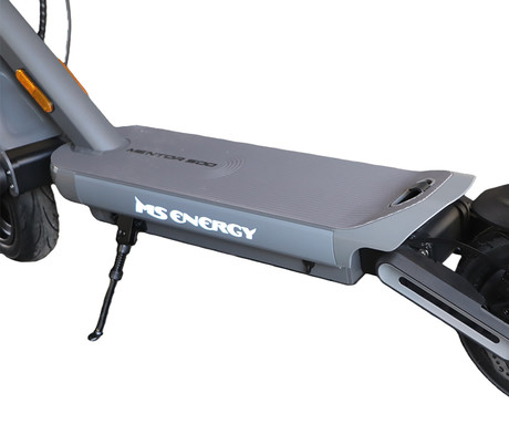 MS ENERGY MENTOR 500 električni skiro, 10" gume, 500W motor, 35km doseg, 374Wh 36V 10.4Ah baterija, dvojno C-vzmetenje, EBS sistem, Smart BMS, LCD zaslon, LED osvetlitev, aplikacija, temno siv