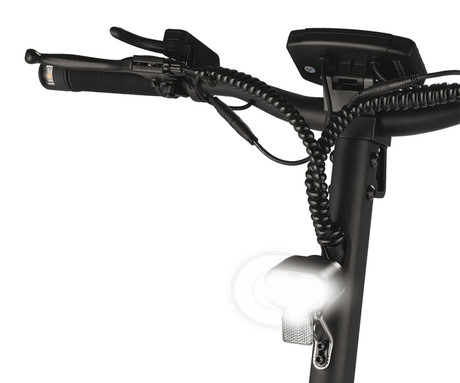 MS ENERGY THRUST 300X električni skiro, 10" gume, 2x 300W motor, 60km doseg, 720Wh 48V 15Ah baterija, dvojno C-vzmetenje, EBS sistem, Smart BMS, LCD zaslon, LED osvetlitev, aplikacija, srebrno črn