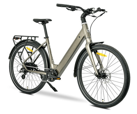 MS ENERGY ZORYA električno kolo, cestno / mestno, 27.5" pnevmatike, 250W ANANDA motor, 360Wh 36V 10Ah baterija, do 70km, 8-speed SHIMANO Altus, TEKTRO disk zavore, LCD zaslon, bronasto (Bronze)