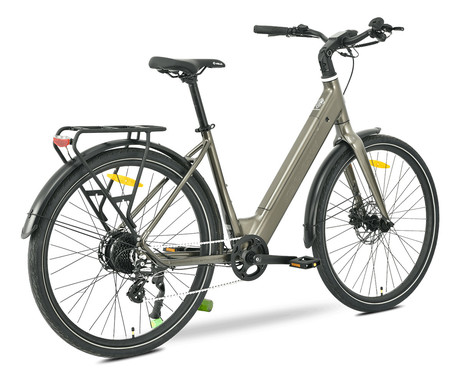 MS ENERGY ZORYA električno kolo, cestno / mestno, 27.5" pnevmatike, 250W ANANDA motor, 360Wh 36V 10Ah baterija, do 70km, 8-speed SHIMANO Altus, TEKTRO disk zavore, LCD zaslon, bronasto (Bronze)