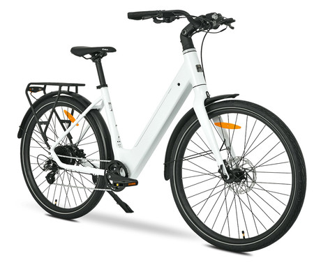 MS ENERGY ZORYA električno kolo, cestno / mestno, 27.5" pnevmatike, 250W ANANDA motor, 360Wh 36V 10Ah baterija, do 70km, 8-speed SHIMANO Altus, TEKTRO disk zavore, LCD zaslon, belo (Pearl White)