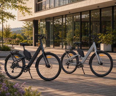MS ENERGY VELES električno kolo, cestno / mestno, 28" pnevmatike, 250W ANANDA motor, 360Wh 36V 10Ah baterija, do 70km, 8-speed SHIMANO Altus, TEKTRO disk zavore, LCD zaslon, sivo (Nord Gray)