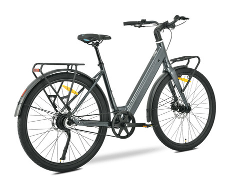 MS ENERGY ZORYA PLUS električno kolo, cestno / mestno, 28" pnevmatike, 250W ANANDA motor, 360Wh 36V 10Ah baterija, do 70km, Carbon Gates jermen, TEKTRO disk zavore, LCD zaslon, črno (Night Black)