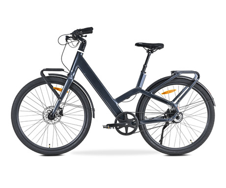 MS ENERGY VELES PLUS električno kolo, cestno / mestno, 28" pnevmatike, 250W ANANDA motor, 360Wh 36V 10Ah baterija, do 70km, Carbon Gates jermen, TEKTRO disk zavore, LCD zaslon, črno (Night Black)