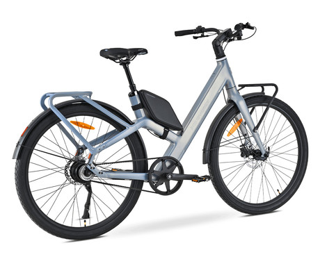 MS ENERGY VELES PLUS električno kolo, cestno / mestno, 28" pnevmatike, 250W ANANDA motor, 360Wh 36V 10Ah baterija, do 70km, Carbon Gates jermen, TEKTRO disk zavore, LCD zaslon, zlato (Special Gold)