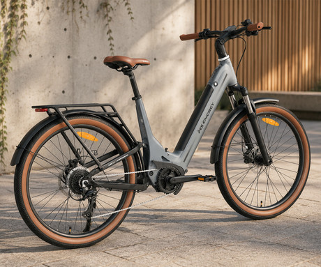 MS ENERGY MOKOSHA električno kolo, SUV / trekking / cestno / mestno, 27.5" pnevmatike, 250W 70Nm ANANDA motor, 576Wh 48V 12Ah baterija, do 120km, SHIMANO Altus, TEKTRO disk zavore, LCD zaslon, sivo