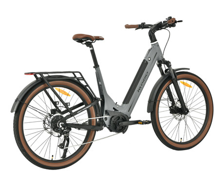 MS ENERGY MOKOSHA električno kolo, SUV / trekking / cestno / mestno, 27.5" pnevmatike, 250W 70Nm ANANDA motor, 576Wh 48V 12Ah baterija, do 120km, SHIMANO Altus, TEKTRO disk zavore, LCD zaslon, sivo