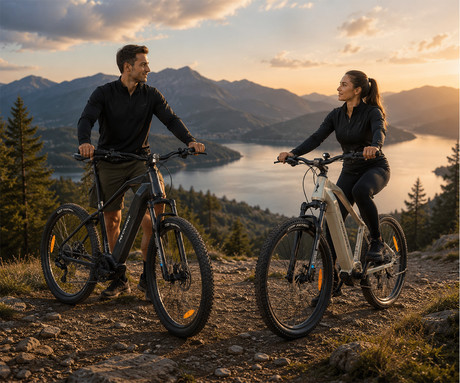 MS ENERGY PERUN električno kolo, MTB / gorsko, 29" pnevmatike, 250W 70Nm ANANDA motor, 720Wh 48V 15Ah baterija, do 135km, SHIMANO Alivio 9-speed, TEKTRO disk zavore, LCD zaslon, zlato (Special Gold)