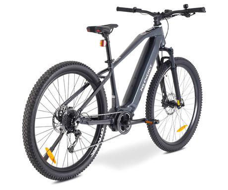 MS ENERGY PERUN električno kolo, MTB / gorsko, 29" pnevmatike, 250W 70Nm ANANDA motor, 720Wh 48V 15Ah baterija, do 135km, SHIMANO Alivio 9-speed, TEKTRO disk zavore, LCD zaslon, črno (Night Black)