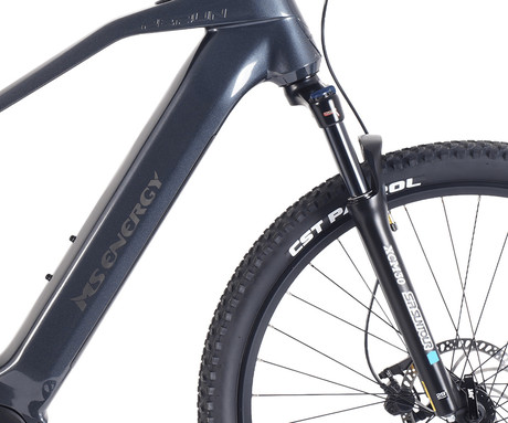 MS ENERGY PERUN električno kolo, MTB / gorsko, 29" pnevmatike, 250W 70Nm ANANDA motor, 720Wh 48V 15Ah baterija, do 135km, SHIMANO Alivio 9-speed, TEKTRO disk zavore, LCD zaslon, črno (Night Black)