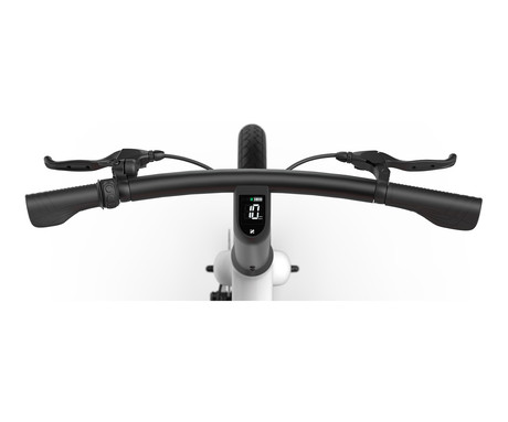 MS ENERGY CITYZEN C102 2026 električno kolo, cestno / mestno, 24" FAT pnevmatike, 250W 50Nm motor, 345Wh 36V 9.6Ah baterija, do 70km, Drivetrain, mehanske disk zavore, LCD zaslon, sivo (Dark Gray)