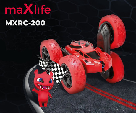 MAXLIFE MXRC-200 daljinsko voden avto, 7km/h, daljinec, 1x baterija, LED osvetlitev, domet do 50m, oddajnik 2.4GHz