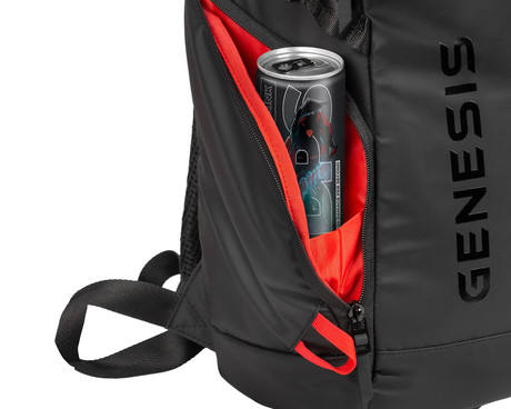 GENESIS PALLAD 420 univerzalni 2v1 nahrbtnik, za prenosnike do 15.6", 18L, potovalni / gaming, nastavljiv, trpežen, 6 žepov, prilagodljiv, vodoodporen, Trolley sistem, črn
