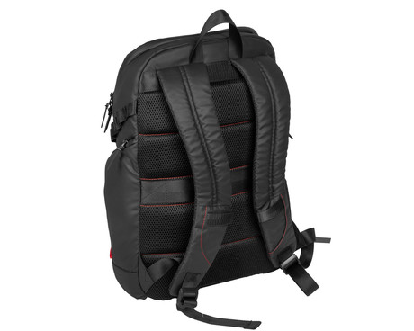 GENESIS PALLAD 420 univerzalni 2v1 nahrbtnik, za prenosnike do 15.6", 18L, potovalni / gaming, nastavljiv, trpežen, 6 žepov, prilagodljiv, vodoodporen, Trolley sistem, črn