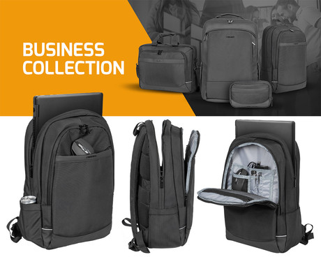 Natec KUDU univerzalni 2v1 nahrbtnik, za prenosnike do 15.6", 19L, potovalni / poslovni, nastavljiv, trpežen, 8 žepov, prilagodljiv, vodoodporen, Trolley sistem, črn Natec KUDU univerzalni 2v1 nahrbtnik, za prenosnike do 15.6", 19L, potovalni / poslovni, nastavljiv, trpežen, 8 žepov, prilagodljiv, vodoodporen, Trolley sistem, črn