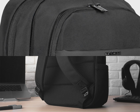 Natec KUDU univerzalni 2v1 nahrbtnik, za prenosnike do 15.6", 19L, potovalni / poslovni, nastavljiv, trpežen, 8 žepov, prilagodljiv, vodoodporen, Trolley sistem, črn Natec KUDU univerzalni 2v1 nahrbtnik, za prenosnike do 15.6", 19L, potovalni / poslovni, nastavljiv, trpežen, 8 žepov, prilagodljiv, vodoodporen, Trolley sistem, črn