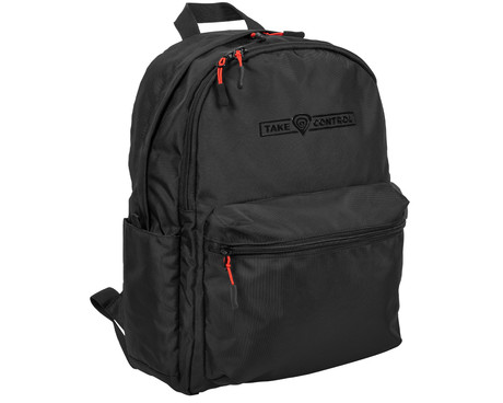 GENESIS PALLAD 200 univerzalni 2v1 nahrbtnik, za prenosnike do 14.1", 19L, potovalni / gaming, nastavljiv, trpežen, 6 žepov, prilagodljiv, odporen, črn