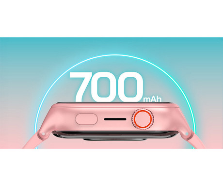 MANTA STELIO JUNIOR 4G otroška pametna ura, 4G LTE, SIM, roza (Powder Pink)