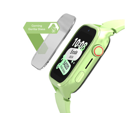 MANTA STELIO JUNIOR 4G otroška pametna ura, 4G LTE, SIM, zelena (Pistacchio Green)