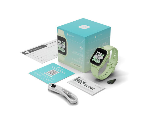 MANTA STELIO JUNIOR 4G otroška pametna ura, 4G LTE, SIM, zelena (Pistacchio Green)