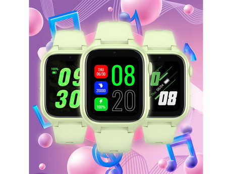 MANTA STELIO JUNIOR 4G otroška pametna ura, 4G LTE, SIM, zelena (Pistacchio Green)