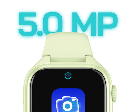 MANTA STELIO JUNIOR PRO AI 4G otroška pametna ura, OpenAI, 4G LTE, 1.78" zaslon, SIM, GPS+WiFi, hitra in varna komunikacija, trpežen zaslon, SOS, 700 mAh, IP67 zelena (Pistacchio Green)