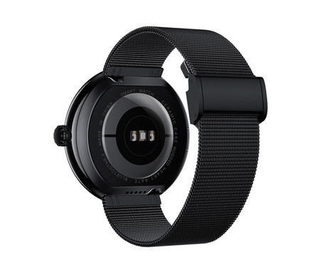 FOREVER ForeVive 5 SB-365 pametna ura, 1.3" AMOLED zaslon, Bluetooth, Android + iOS, klicanje, baterija, aplikacija, IP68, merjenje aktivnosti, analiza spanca, športni načini, črna (Carbon Black)