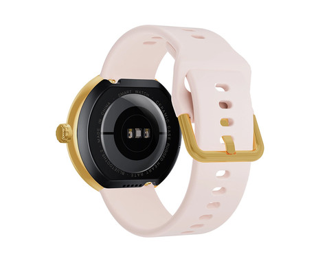 FOREVER ForeVive 5 SB-365 pametna ura, 1.3" AMOLED zaslon, Bluetooth, Android + iOS, klicanje, baterija, aplikacija, IP68, merjenje aktivnosti, analiza spanca, športni načini, zlata (Luxury Gold)