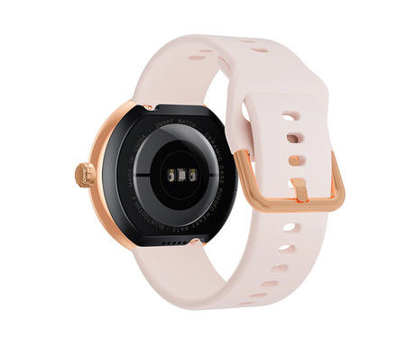 FOREVER ForeVive 5 SB-365 pametna ura, 1.3" AMOLED zaslon, Bluetooth, Android + iOS, klicanje, baterija, aplikacija, IP68, merjenje aktivnosti, analiza spanca, športni načini, roza zlata (Rose Gold)