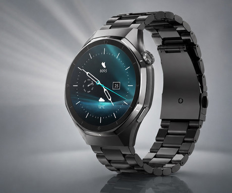 FOREVER zBASE SW-720 pametna ura, 1.43" AMOLED zaslon, 2 paščka, BT 5.3, Android + iOS, baterija, aplikacija, spremljanje zdravja / spanca / aktivnosti, AGC 6H steklo, IP68, srebrno modra (Navy Blue)